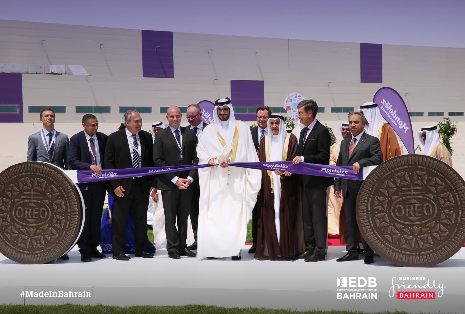 HH Shaikh Isa bin Salman Al Khalifa Opens a New Multi-Million-Dollar Mondelēz International Facility in Bahrain