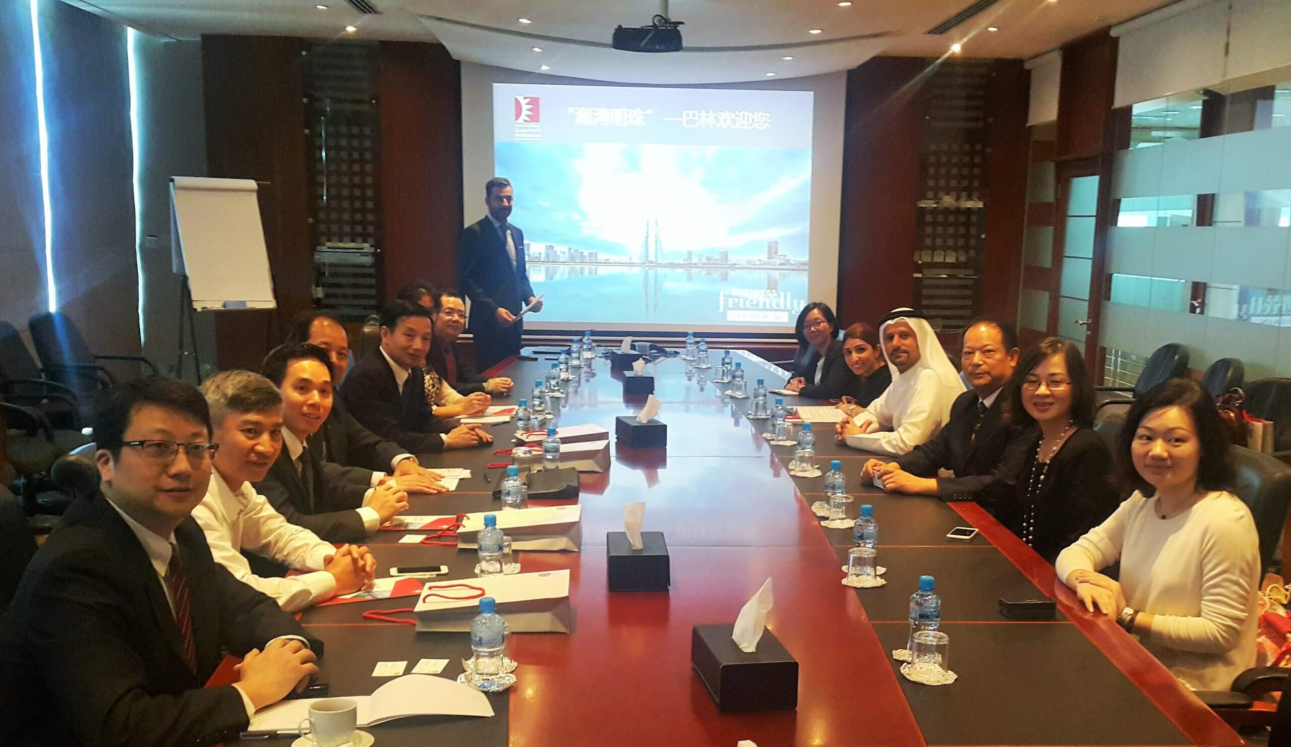 Delegation from Guangdong China on a visit to Bahrain