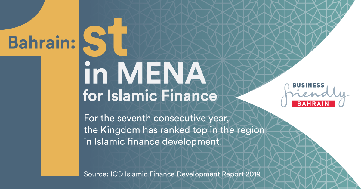 Bahrain ranked first in MENA by Islamic Finance Development Indicator for seventh consecutive year