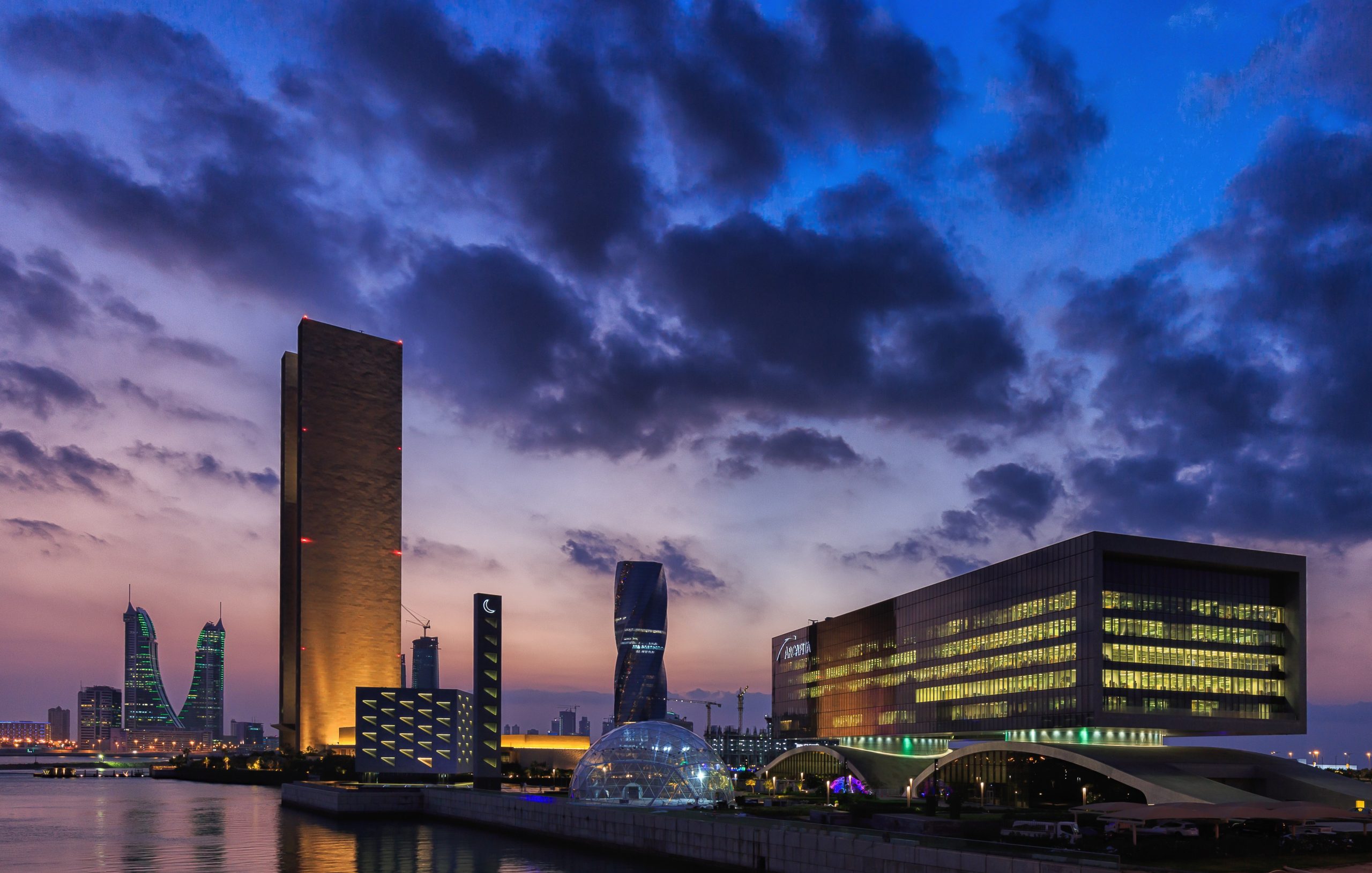 Bahrain Bay Skyline