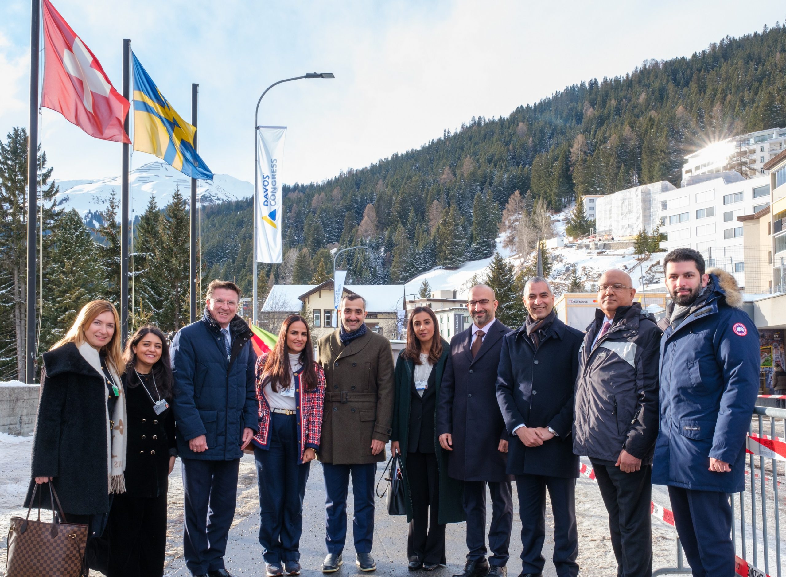 Bahrain’s delegation at WEF 2023