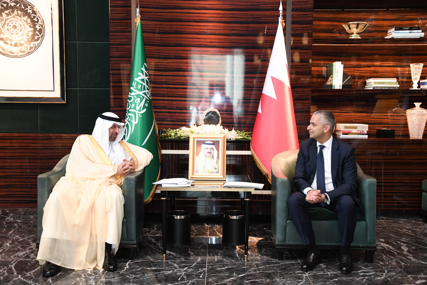الرئيس التنفيذي لمجلس التنمية الاقتصادية يلتقي وزير الاستثمار السعودي