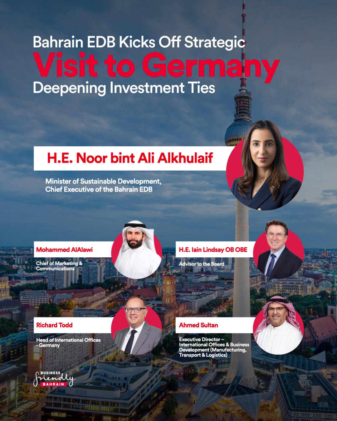 Bahrain EDB Kicks Off Strategic Visit to Germany Deepening Investment Ties